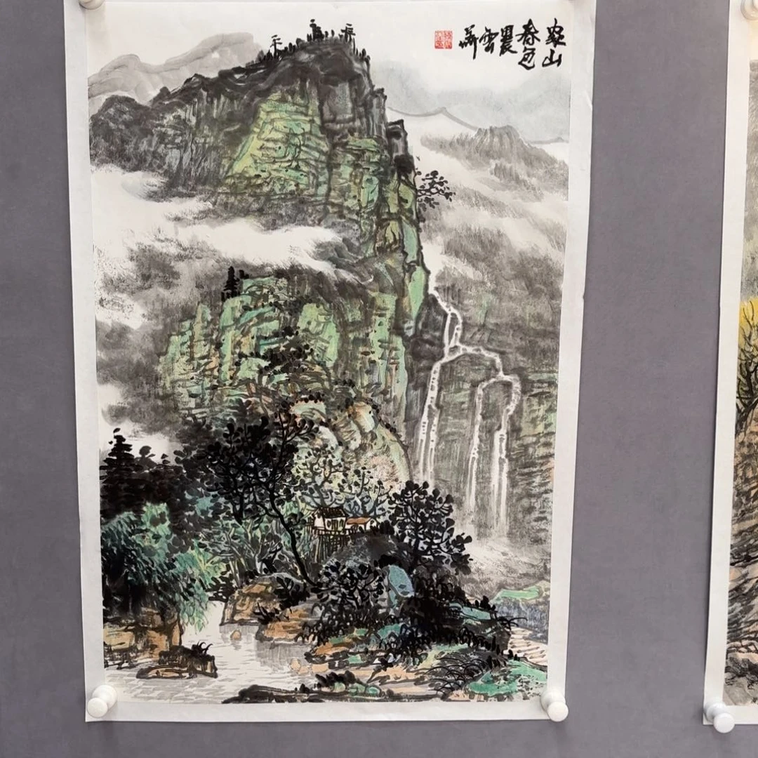 国画亲笔手绘原创