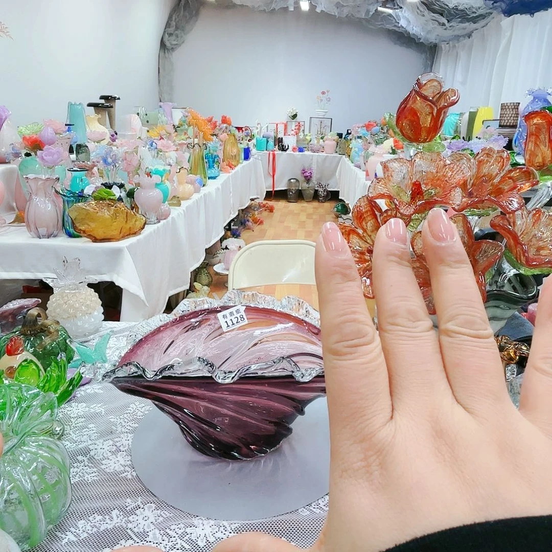 瑕疵琉璃花瓶直播福利不退不换