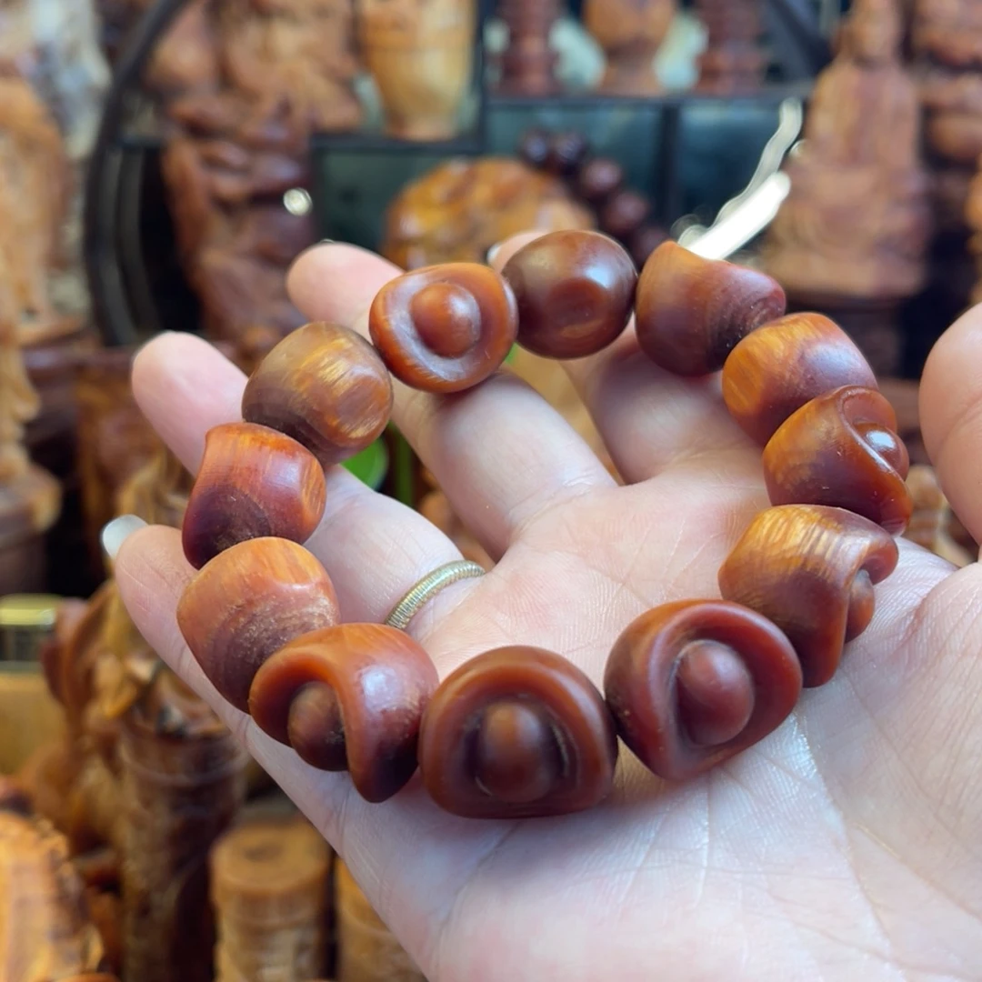 其他松木（琥珀木）元宝手串