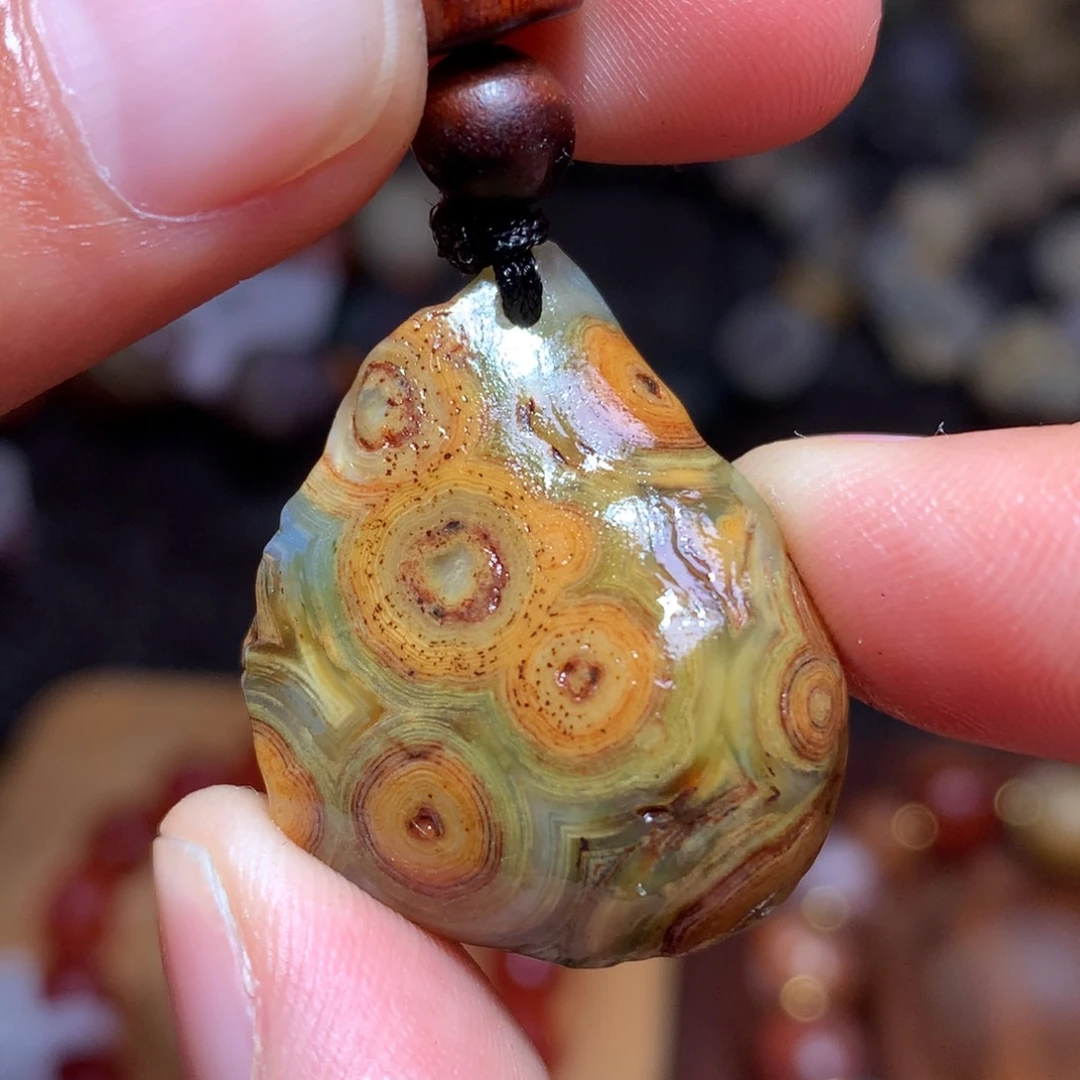 未镶嵌玛瑙/玉髓珠宝半成品