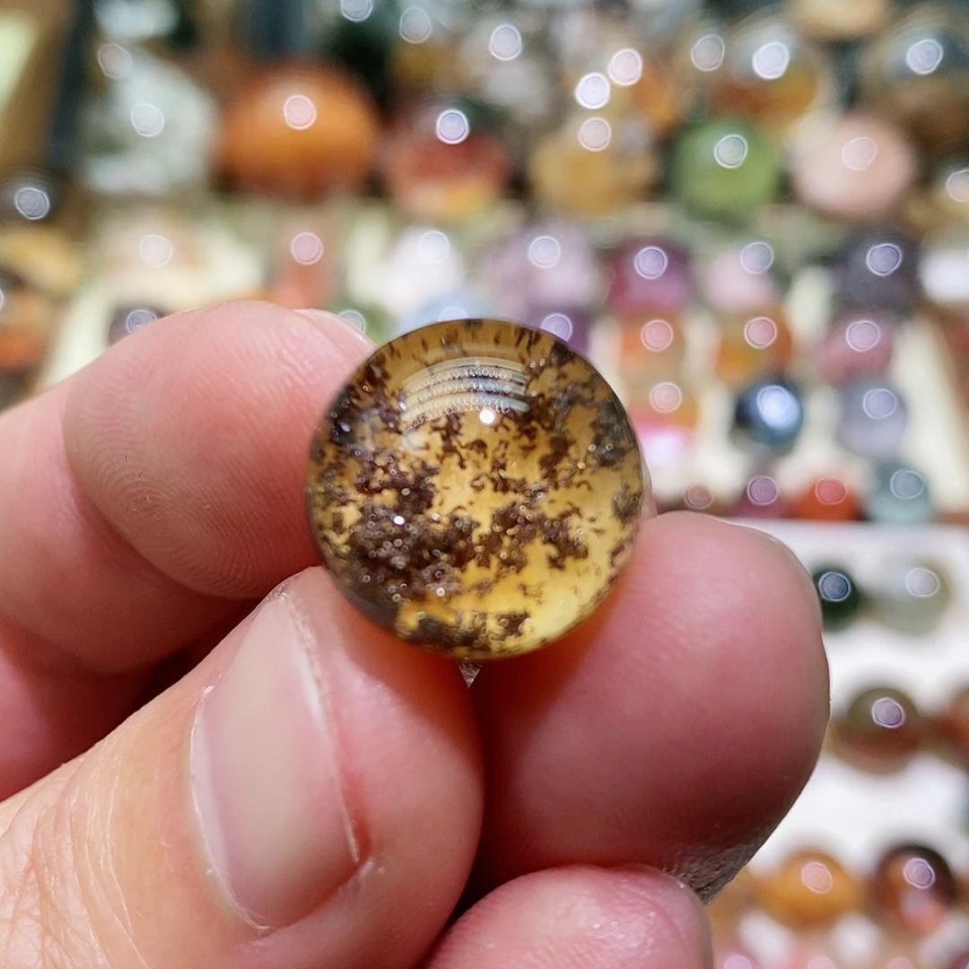 颈饰未镶嵌水晶单珠