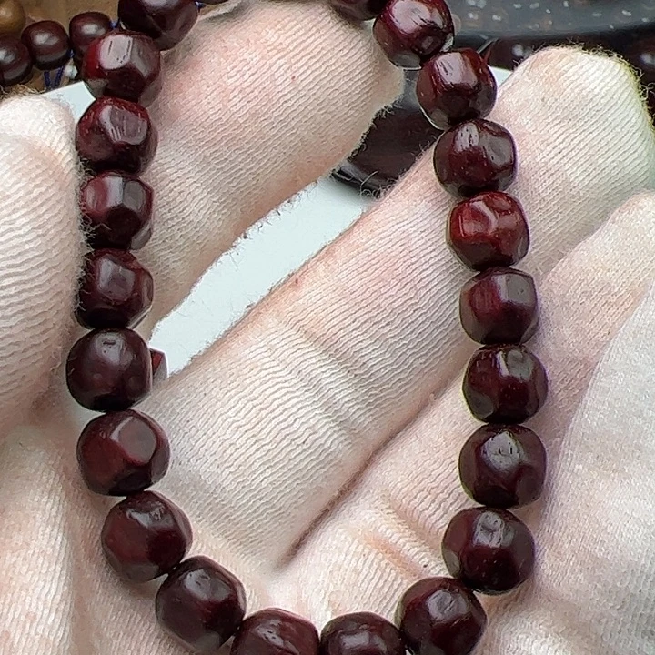 L***-檀香紫檀（小叶紫檀）手串/手链1.0无相珠泥料
