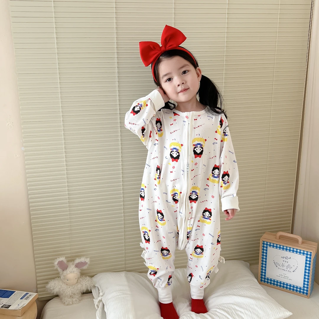 婴儿连体衣春夏季纯棉宝宝衣服新生儿哈衣爬服四季款连体睡衣儿童