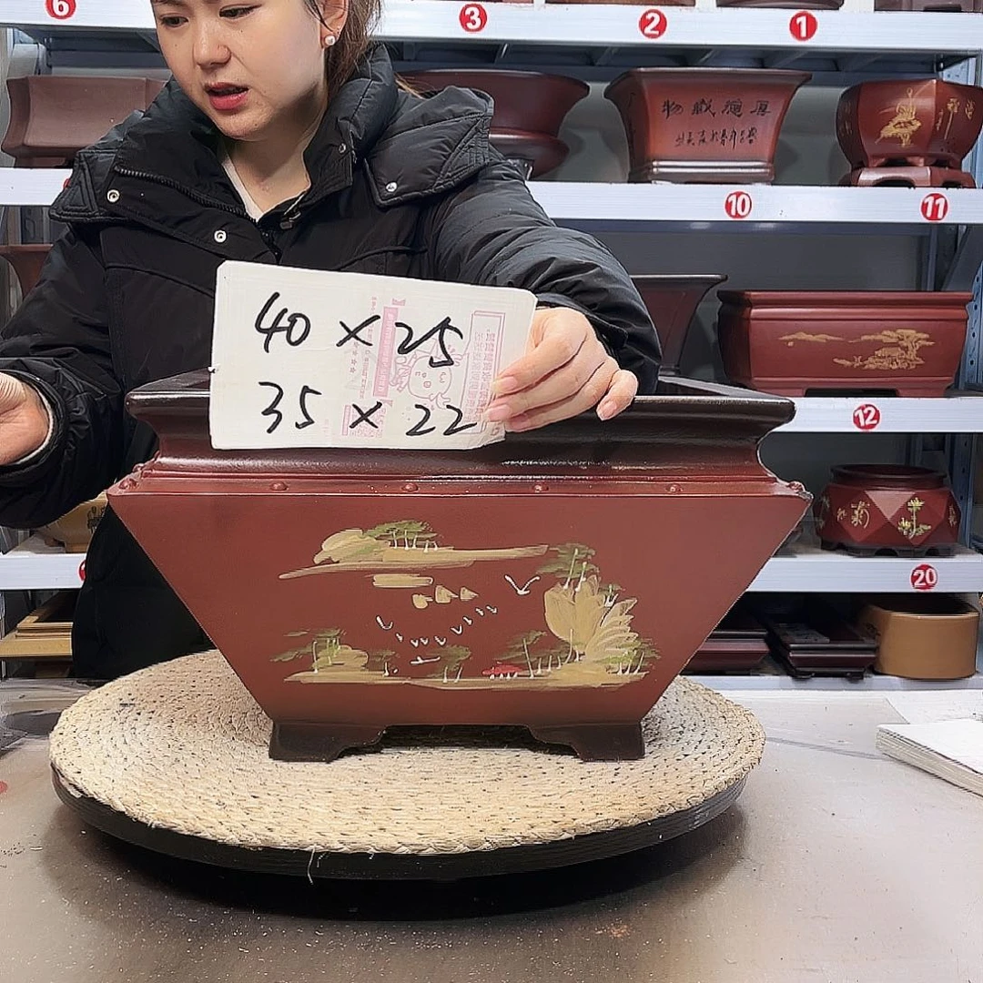 花盆紫砂紫砂花盆