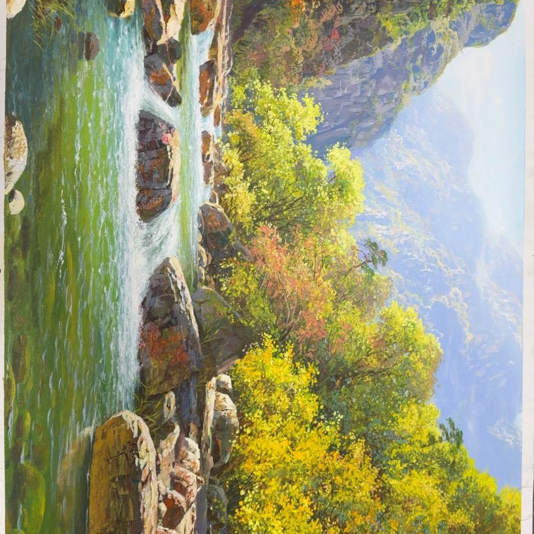 油画我也想要这样一款面