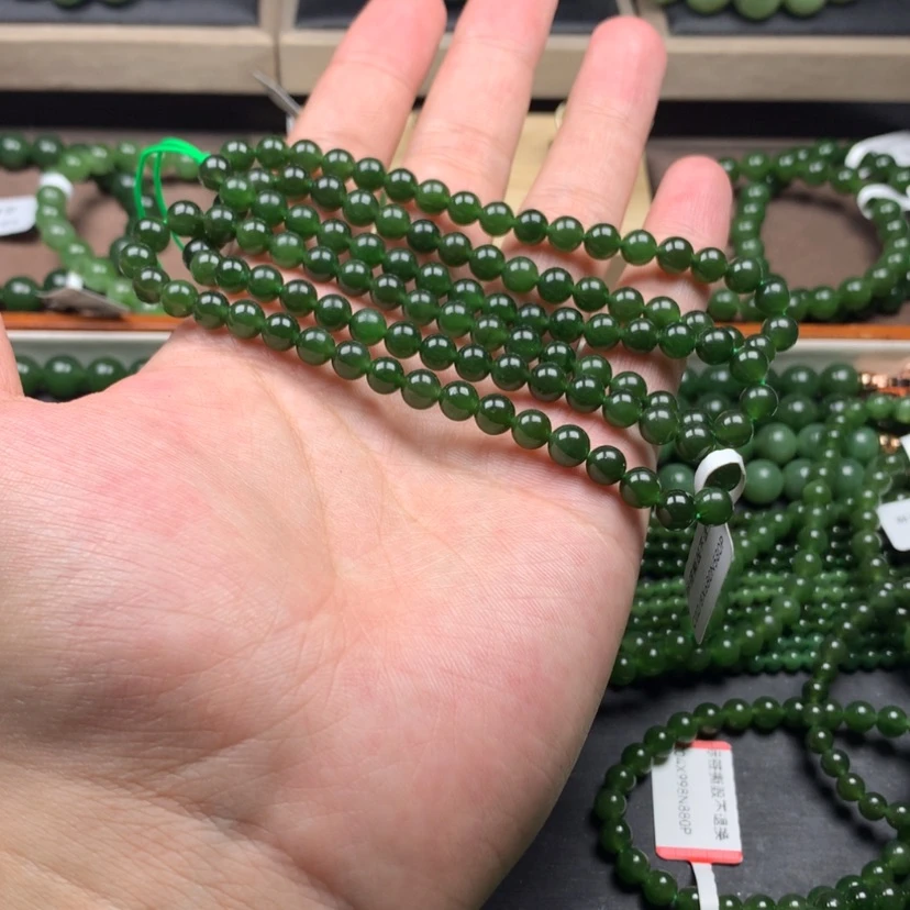 【闪购商品】和田玉（碧玉）项链未镶嵌浩*x