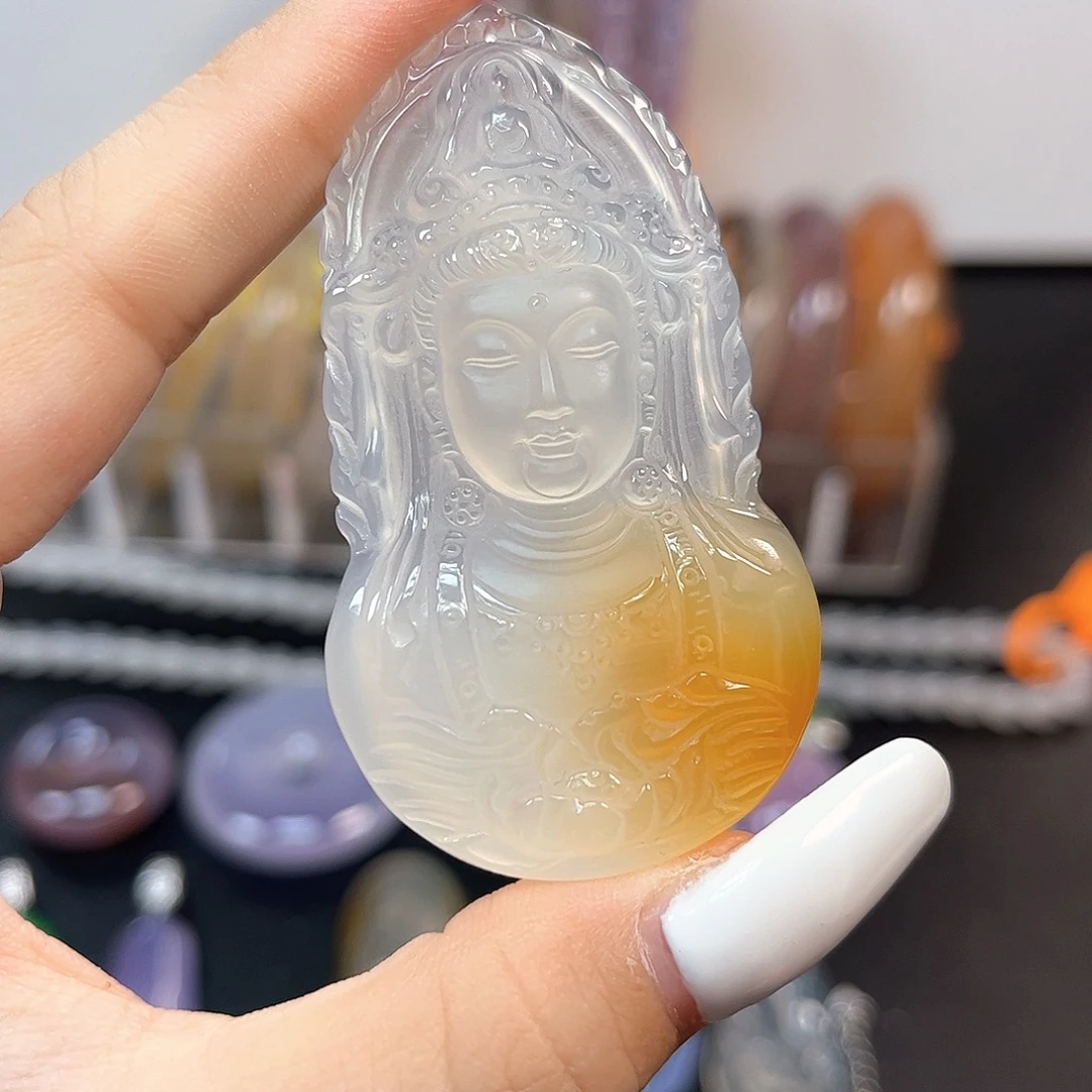 玛瑙/玉髓未镶嵌颈饰