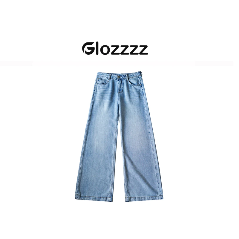 【Glozzzz】玻璃蓝 100莱赛尔定制开骨包纱水洗色夏季牛仔裤RM 5520