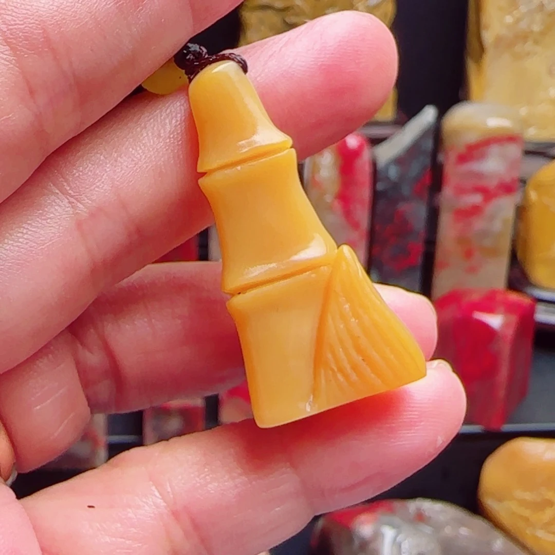 昌化石田黄石印章