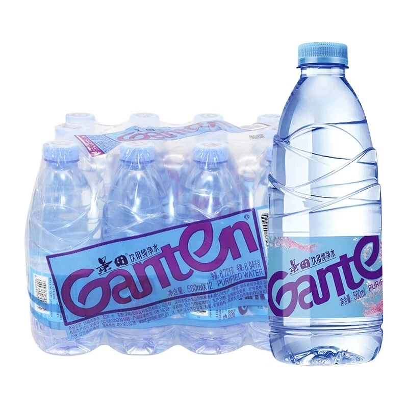 景田 饮用纯净水 560ml*12瓶/塑包【好东西】