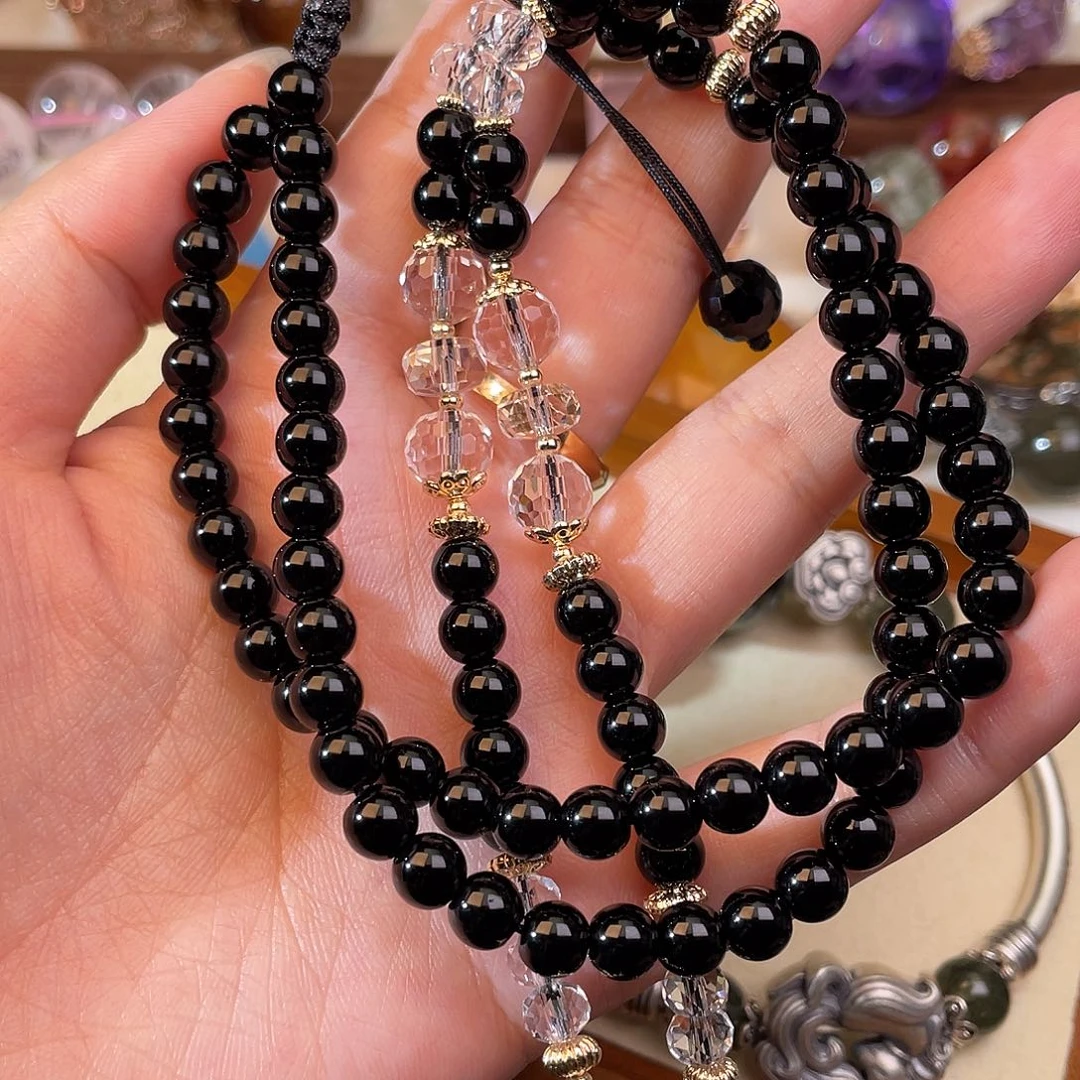 水晶手链未镶嵌X**丁天然水晶吊坠491