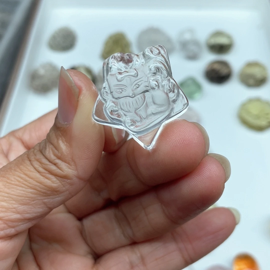 水晶吊坠(不含链)未镶嵌