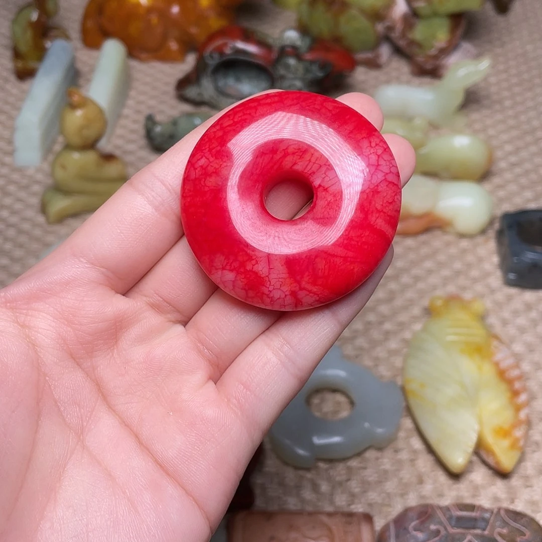 蛇纹石玉未镶嵌如图