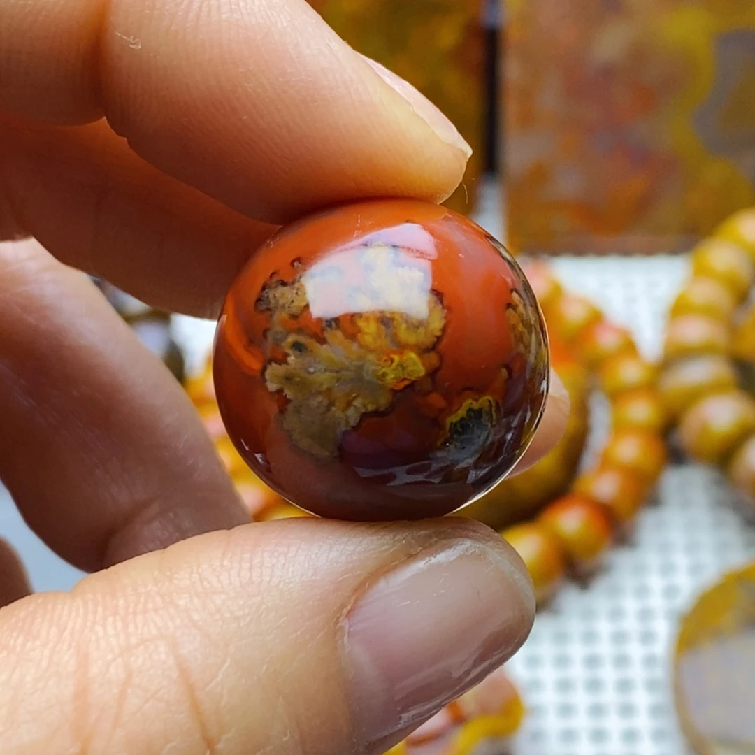 玛瑙/玉髓颈饰未镶嵌朵***糖