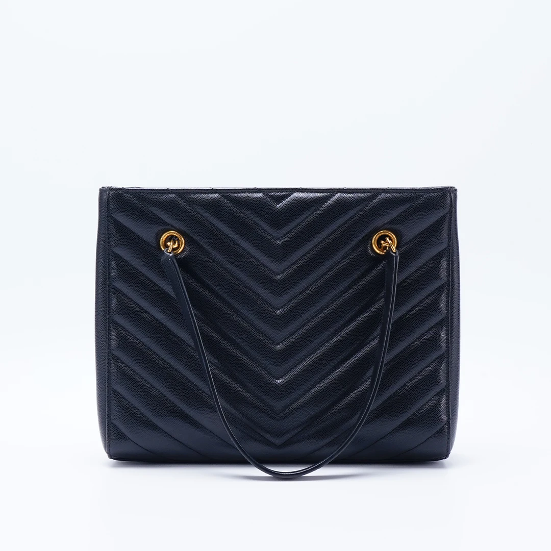 95新 YSL/圣罗兰 一口价【静文】链条托特包小号鱼子酱/BG23004020