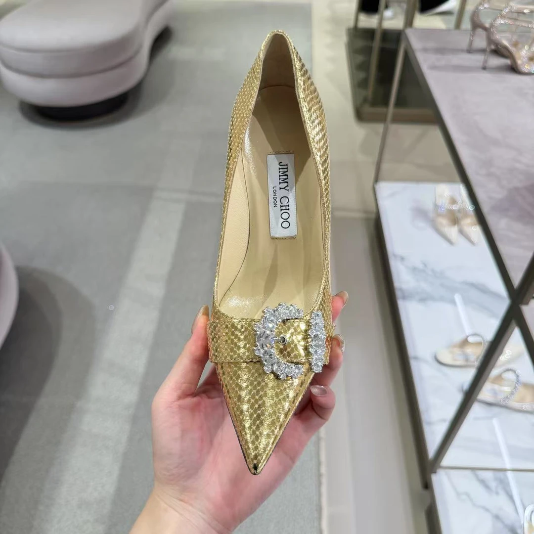 全新未使用 JIMMY CHOO/吉米周 /周仰杰/XIAOYU/高跟鞋