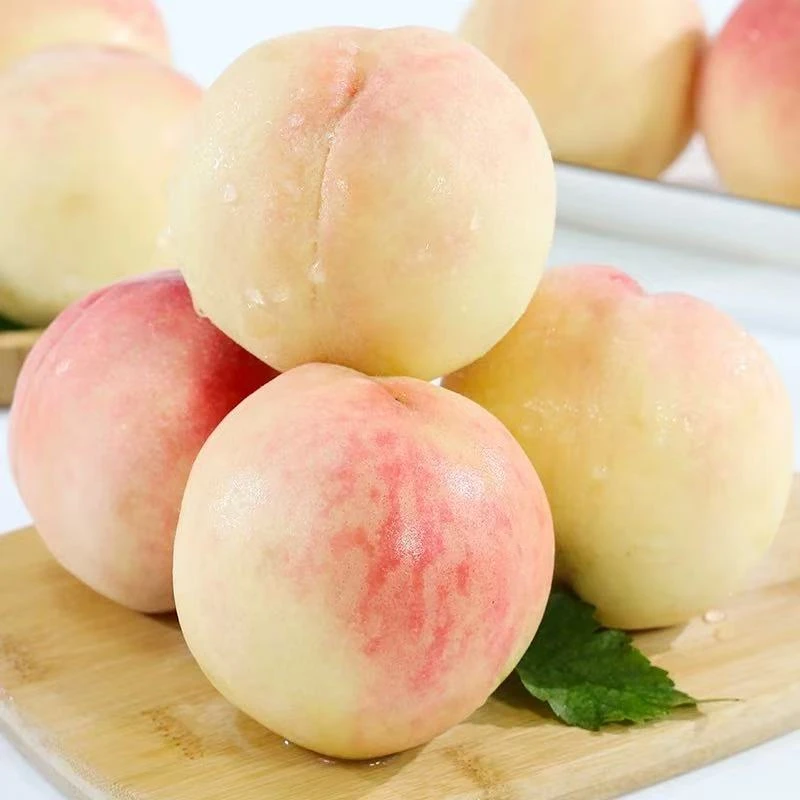 正宗陕西小白桃水蜜桃4.5斤装新鲜水果应季毛桃现摘现发