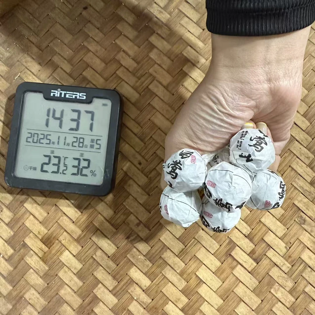 2019年白莺山古树普洱生茶龙珠SF2号12月10日