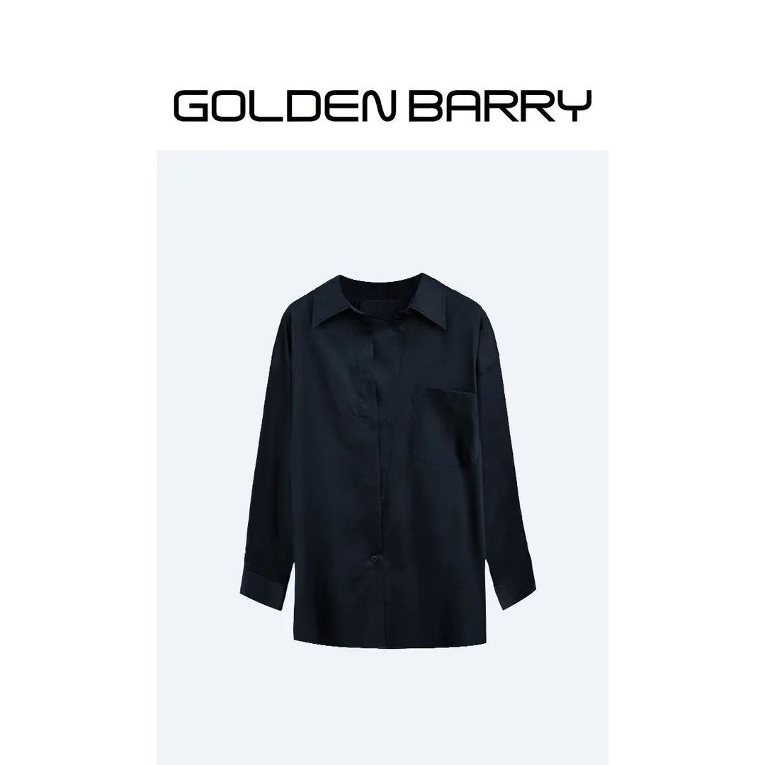 GOLDENBARRY|212558高级感温柔衬衫【微瑕1】