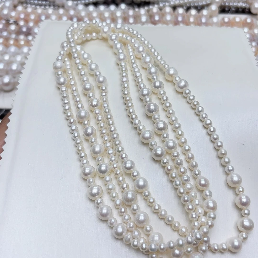 颈饰未镶嵌淡水珍珠1.5-1.6米 毛衣链