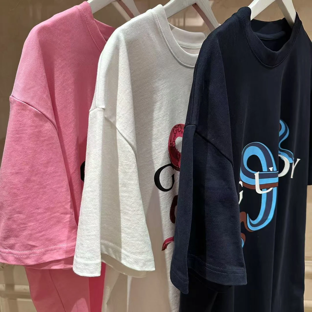 Millonthe【三色灵蛇】25s春夏男女同款短袖290g