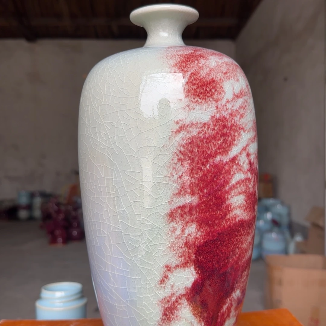 陶摆件郑家钧窑微瑕