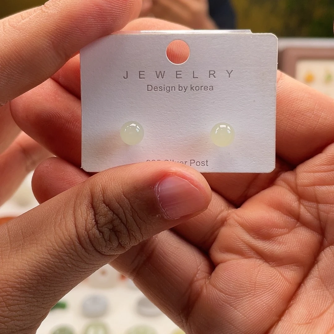 和田玉未镶嵌颈饰浅晴