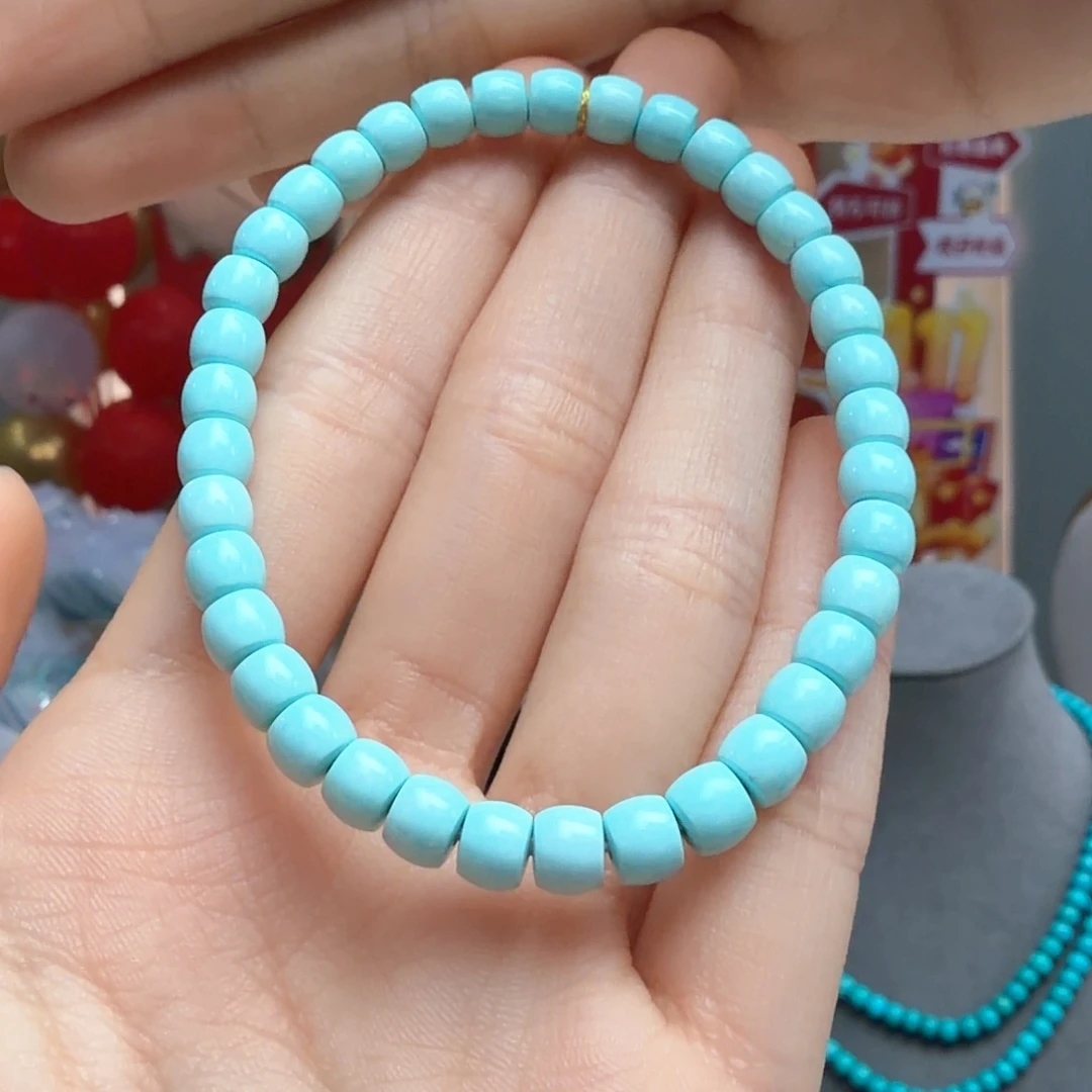 绿松石未镶嵌颈饰