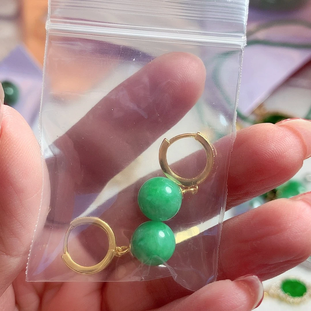 翡翠颈饰银S925镶嵌翡翠