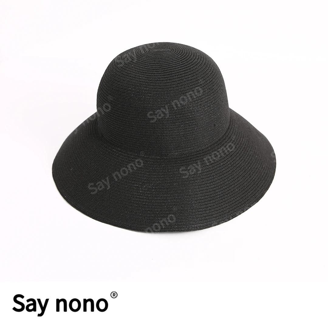 懒猫nono│Saynono 遮阳草帽配防风绳帽子/CM56048