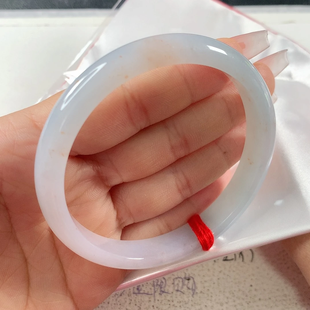 翡翠手镯未镶嵌63+圈口 ⑨②