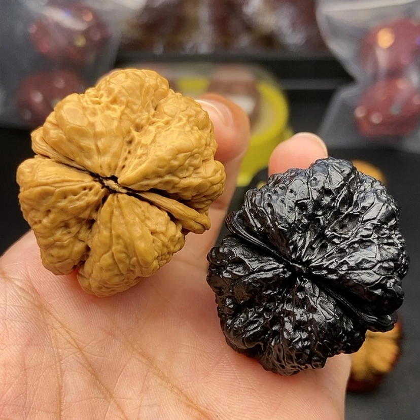 【闪购商品】把件文玩核桃39尺蝴蝶蟾