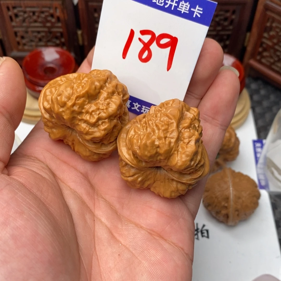 桃核吊坠核桃一对