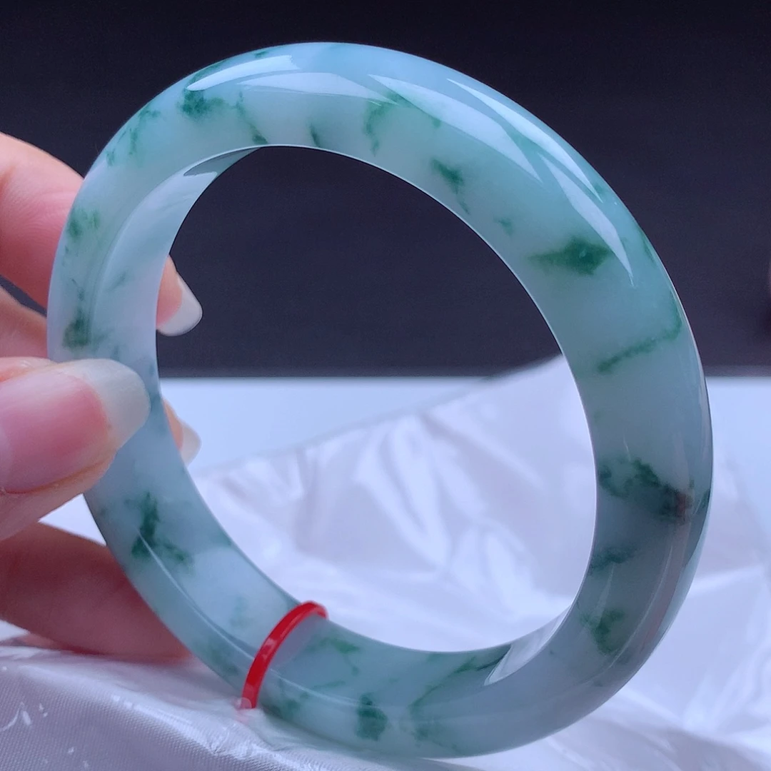 未镶嵌手镯翡翠手镯001708