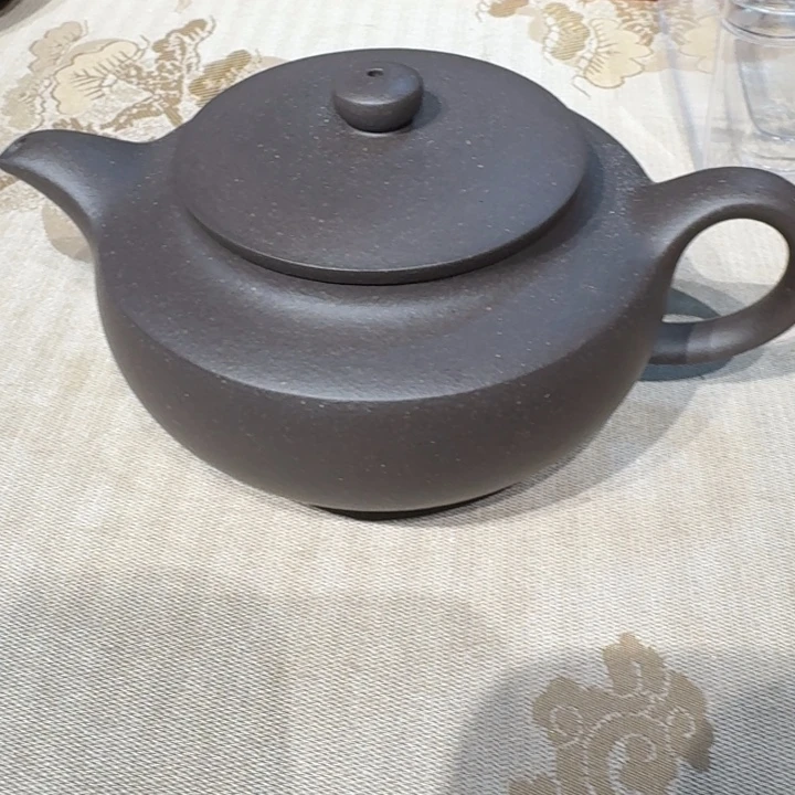 用***6茶壶紫砂大水潭矿区天青泥汉扁