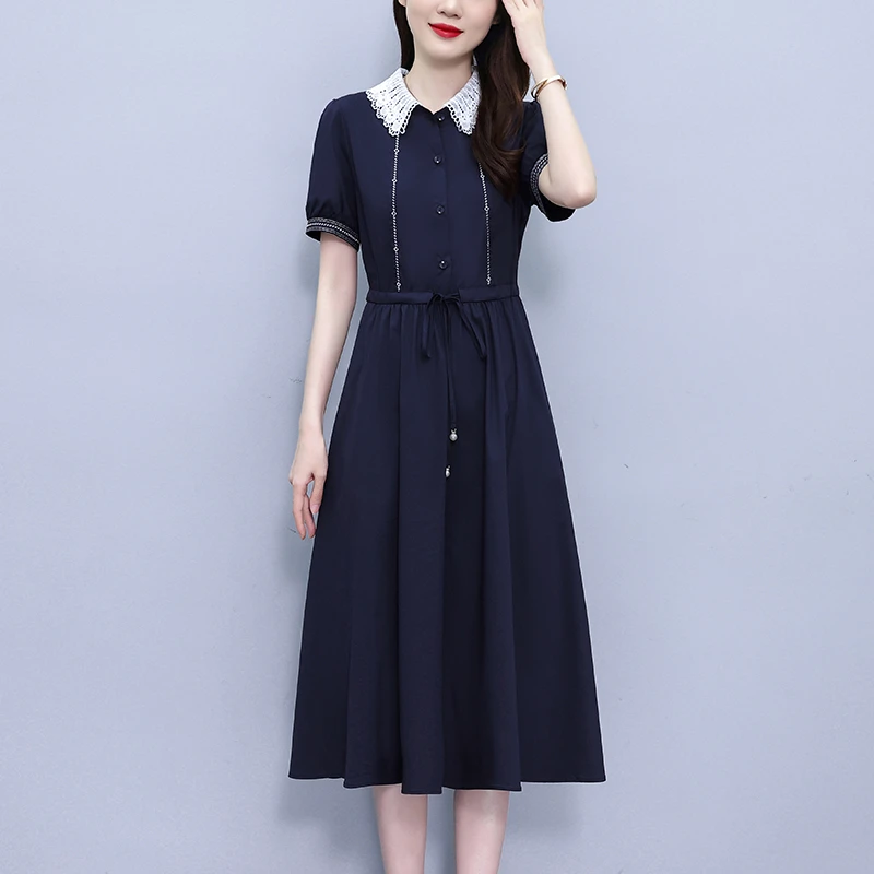 连衣裙2025新款女夏季十三行今年流行爆款气质名媛减龄轻奢高级感