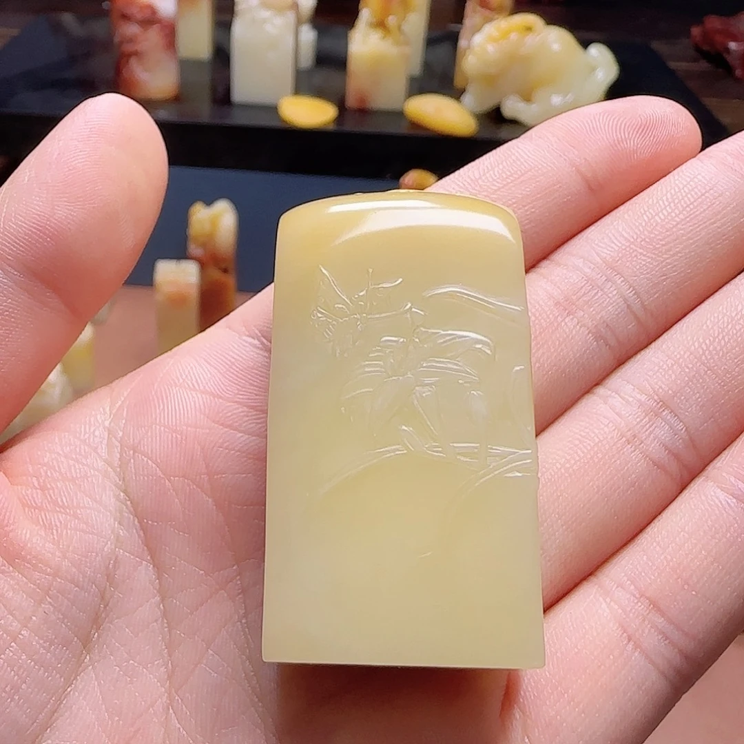 釉***印石寿山石福建寿山石