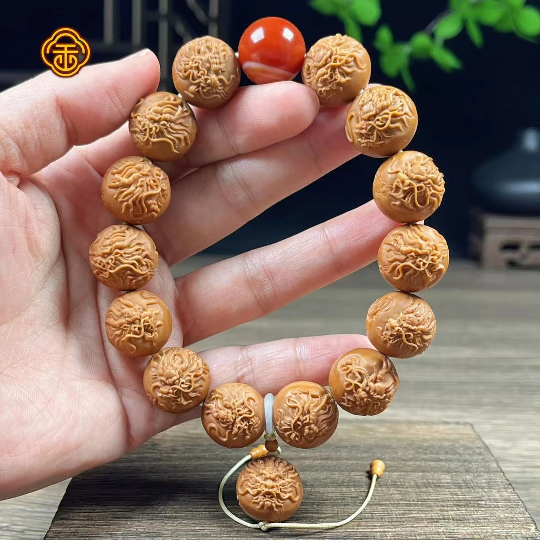 猴头核桃 1.7龙王 文玩手串