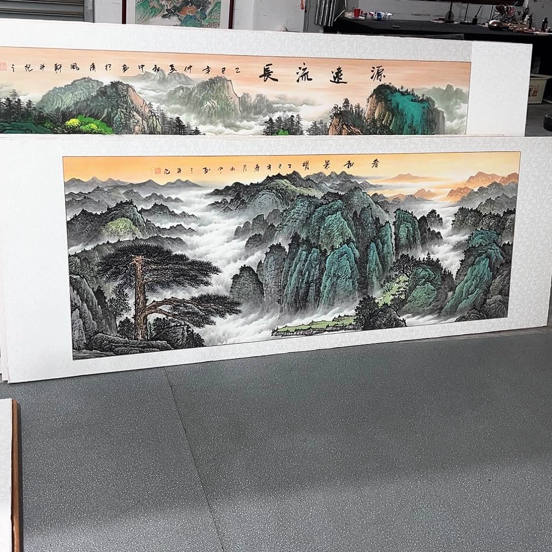 多****国画手绘保证假一罚万