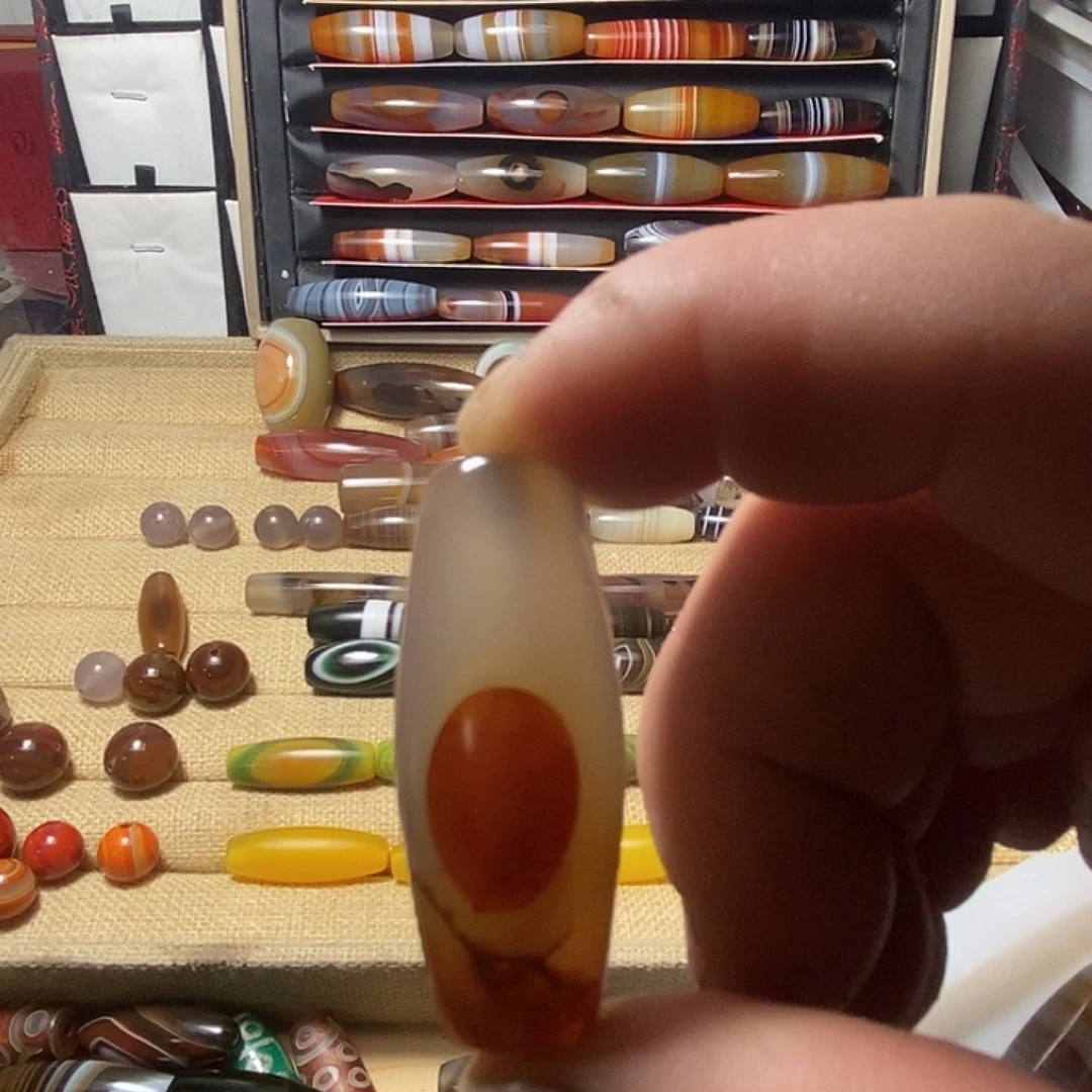 玛瑙/玉髓合金颈饰