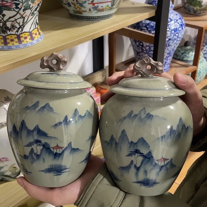 陶瓷罐茶叶罐密封罐