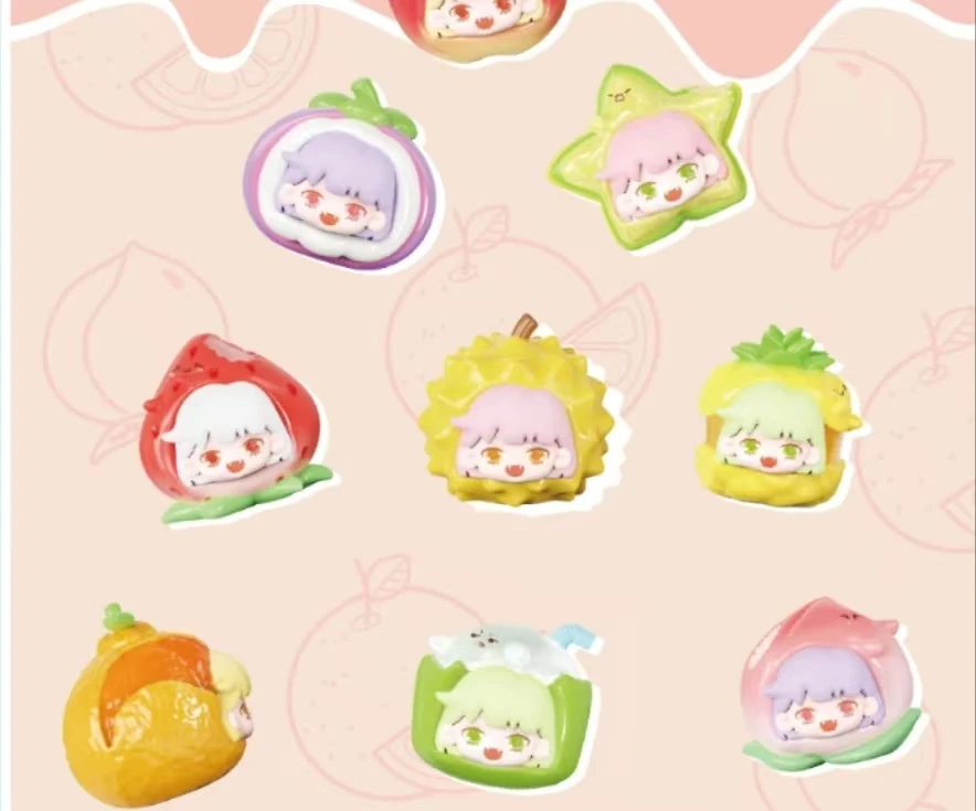 【代拆盲盒】悠悠果园潮玩萌粒摆件一单一娃没空单正版盲盒