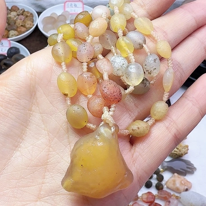 玛瑙/玉髓手链未镶嵌