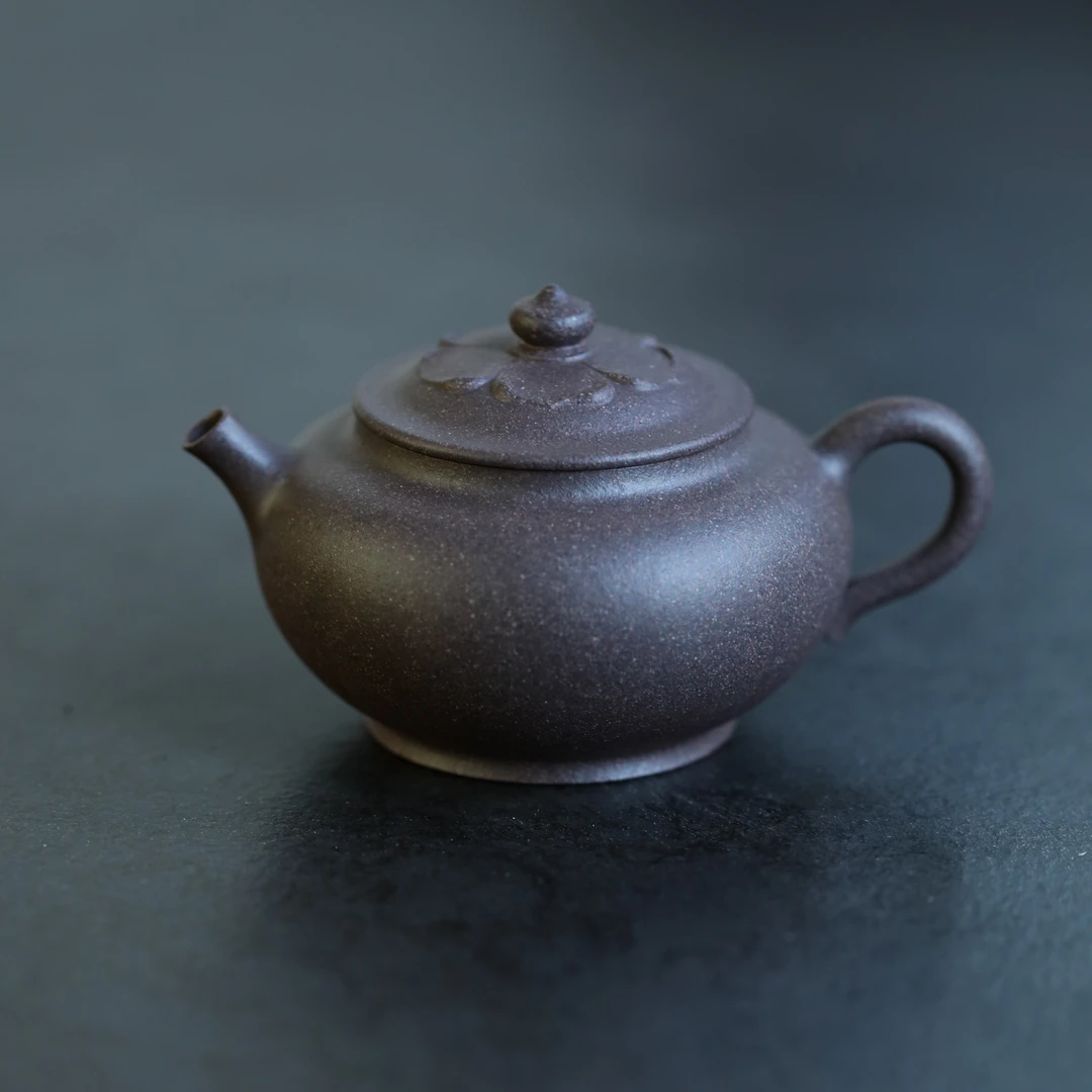 集物华福利竞拍 I  高晴全手工制 清灰泥【莲蒲】140cc