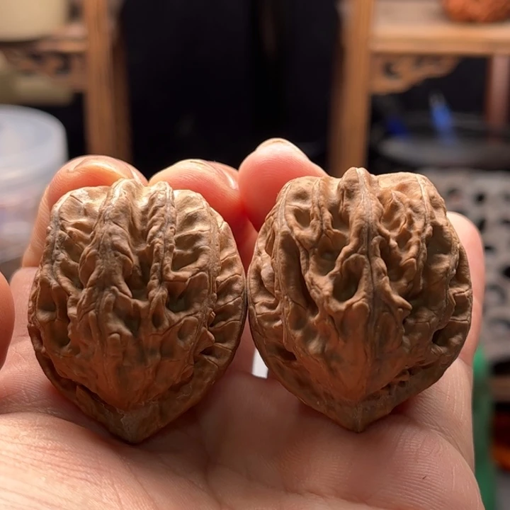 文玩核桃把件楸大胖46