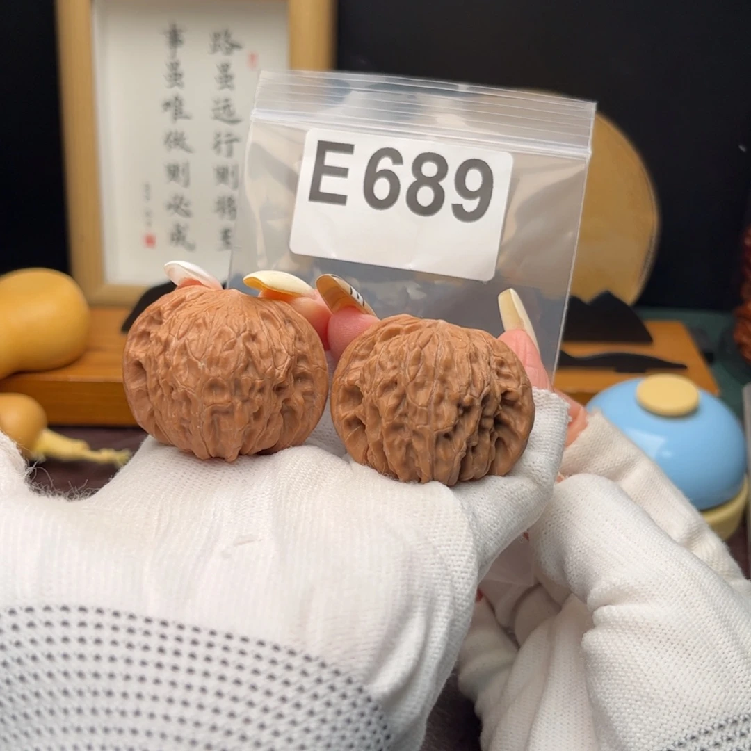 把件文玩核桃41磨盘e689