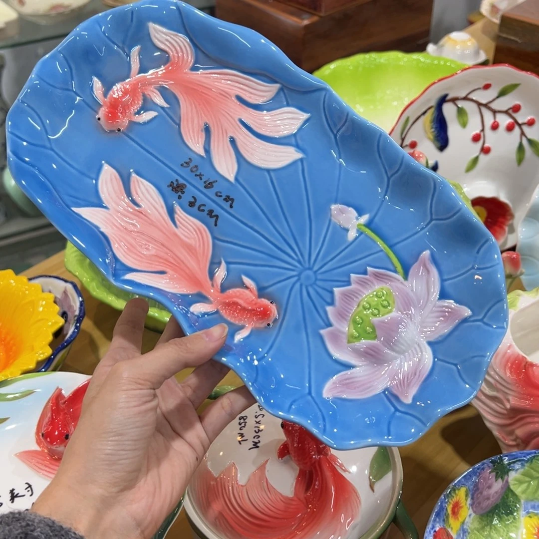 釉下彩陶瓷陶瓷陶瓷