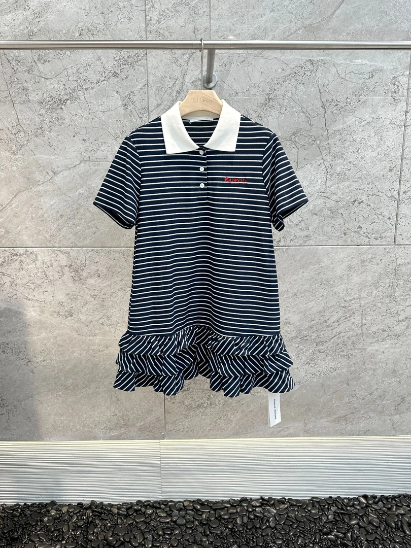 【JR】设计师品牌25年春夏条纹连衣裙JWHAAL060297