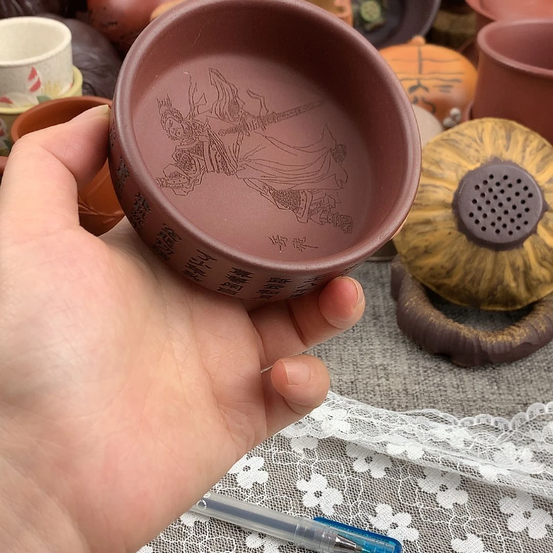 茶杯紫砂高端主人杯