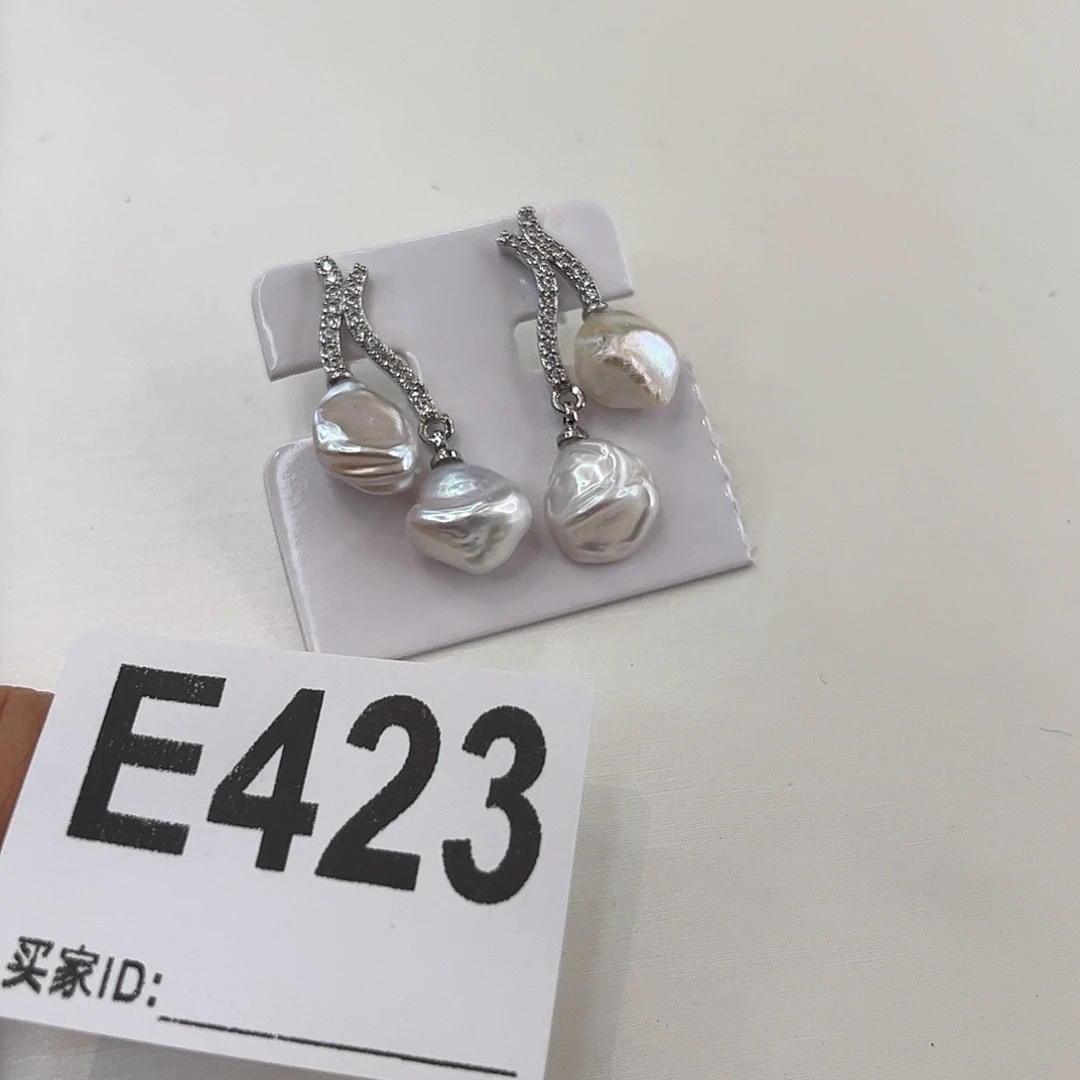 耳饰淡水珍珠合金